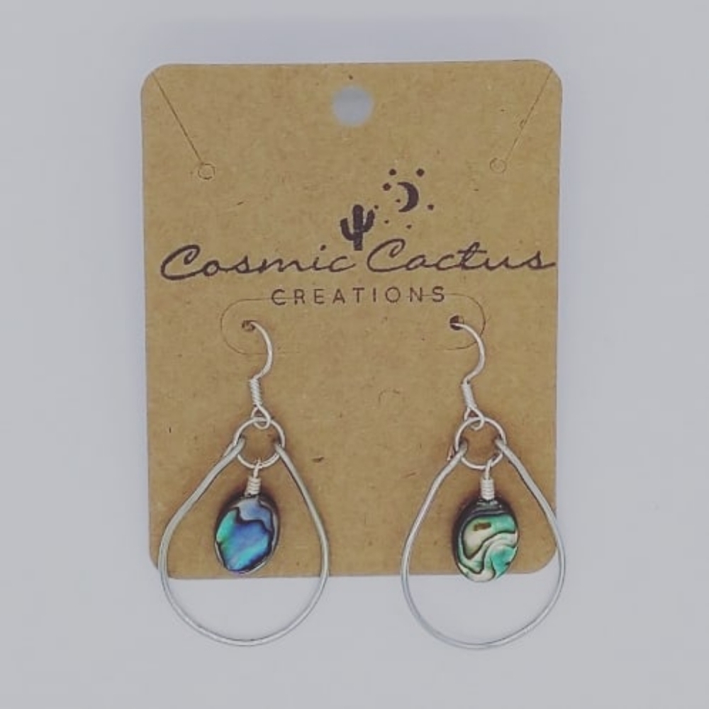 Handmade Abalone Earrings